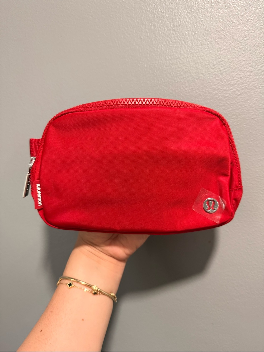 lululemon athletica Red Zip Belt Bag 1L